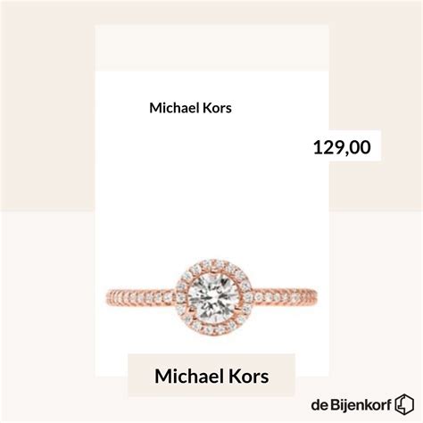 Zilveren Michael Kors sieraden koop je online bij de Bijenkorf